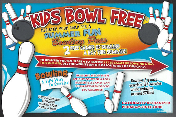 Richland's Atomic Bowling Kids Bowl Free Program